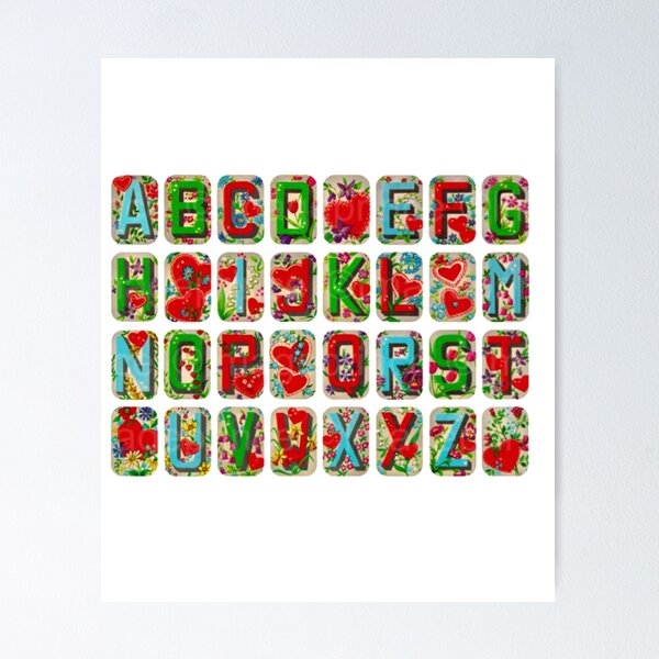 Item preview, ABC Alphabet I Love You English Teacher Valentines Day  designed and sold by StoreRahhal.