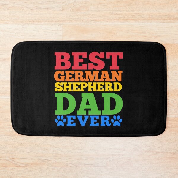 Item preview, Best German Shepherd Dad Ever designed and sold by momofdoggos.