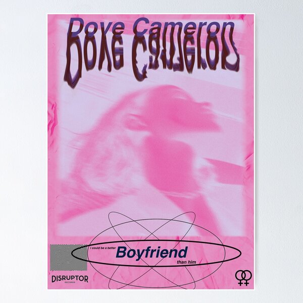 Item preview, Póster de Dove Cameron - Boyfriend designed and sold by chocolatefood12.