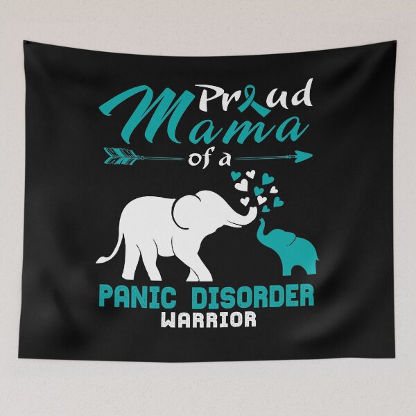 Item preview, Proud Mama Of A Panic Disorder Warrior designed and sold by heppenp.