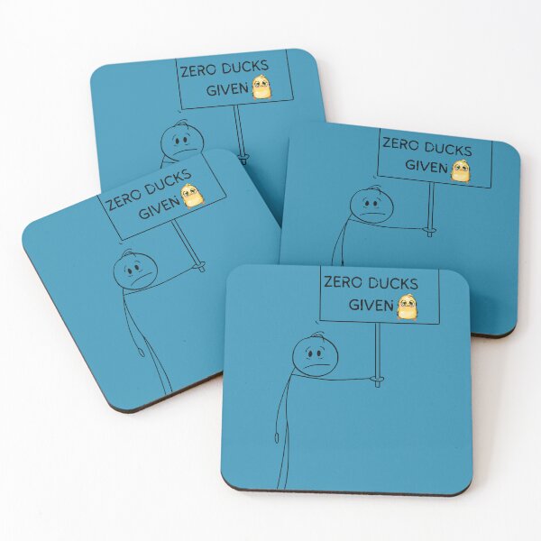 Item preview, Zero Ducks Given - Tired Man With Zero Ducks Given,  for Duck Lovers  designed and sold by haRexia.