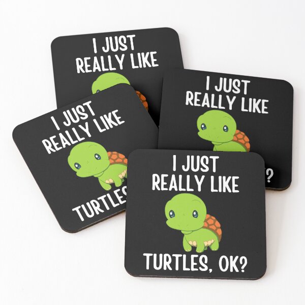 Item preview, I Just Really Like Turtles, OK? designed and sold by cimibaka25.