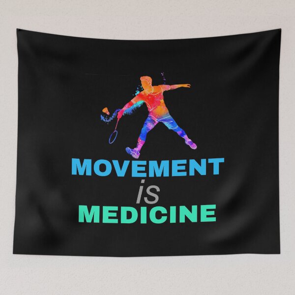 Item preview, movement is medicine, exercise, volleyball, ball game designed and sold by doctors-apparel.