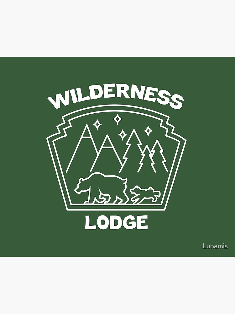 Thumbnail 6 of 6, Throw Blanket, Wilderness Lodge Resort designed and sold by Lunamis.