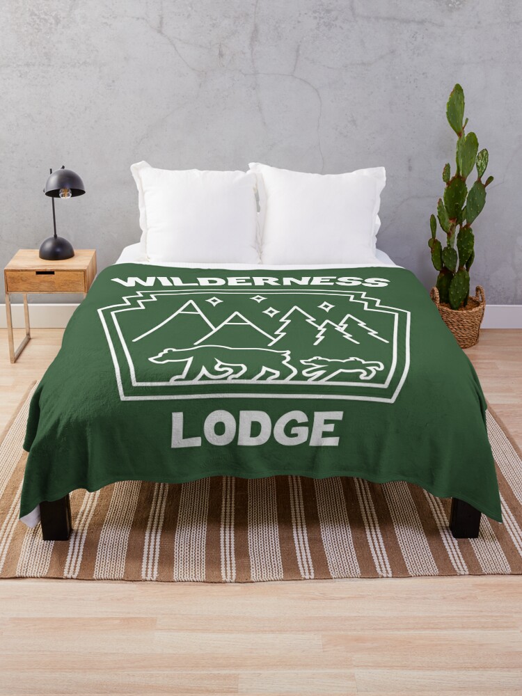 Disney Wilderness Lodge cheapest Tapestry Throw Blanket