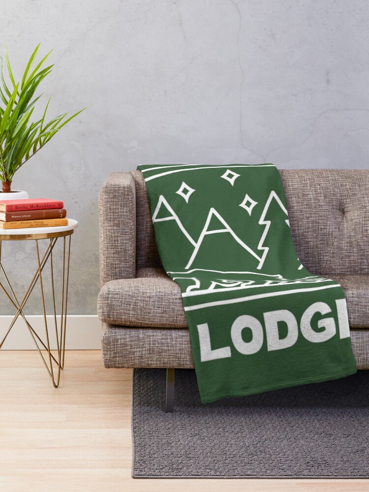 Thumbnail 2 of 6, Throw Blanket, Wilderness Lodge Resort designed and sold by Lunamis.