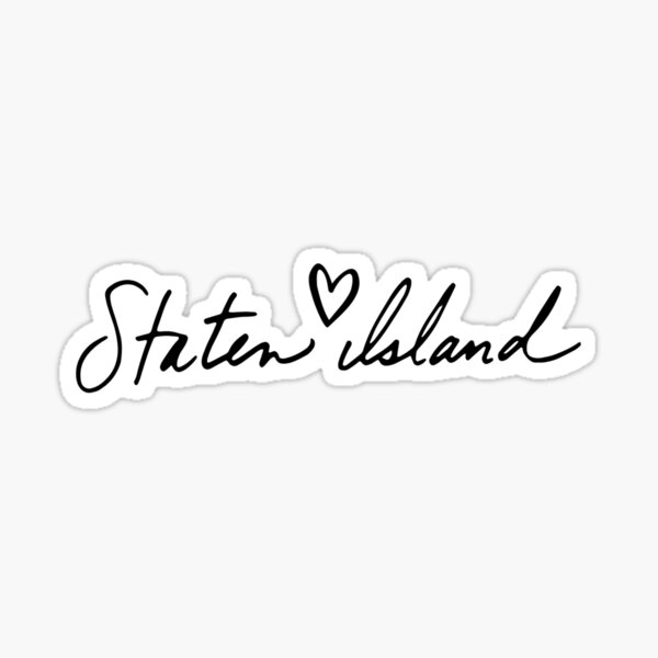 Aperçu de l'œuvre Staten Island | T-shirt Staten Island | Staten Island New York créée et vendue par Presto Prints Design.