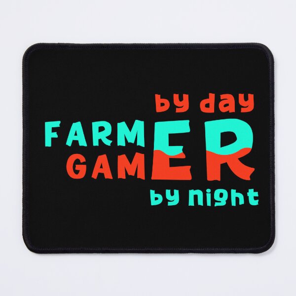 Item preview, Farmer by Day Gamer by Night_(black) designed and sold by mrGoodwin90.