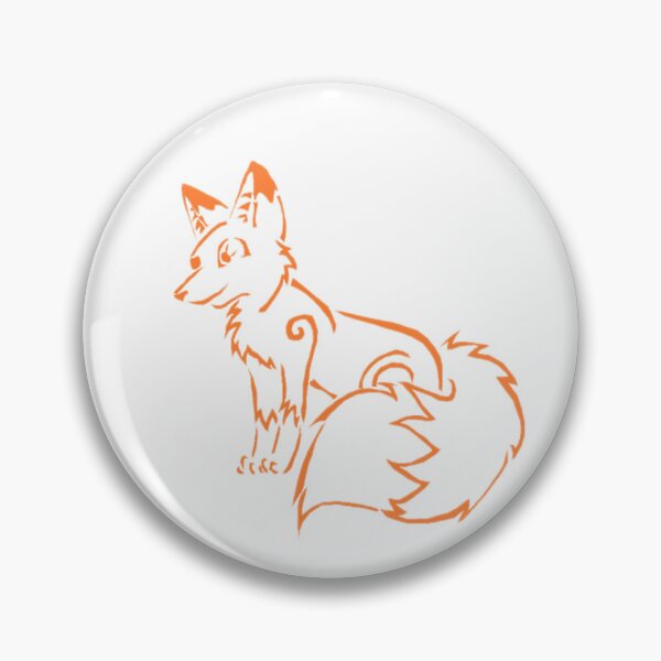 Item preview, Orange tribal fox designed and sold by Crochetamommy.