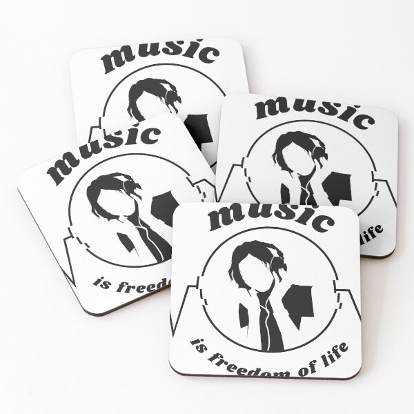 Item preview, Music is freedom of life designed and sold by CamTechMar.