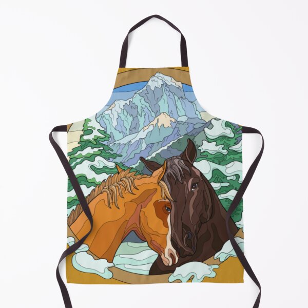 Item preview, The love of horses in the mountains. designed and sold by Karine Dupras.