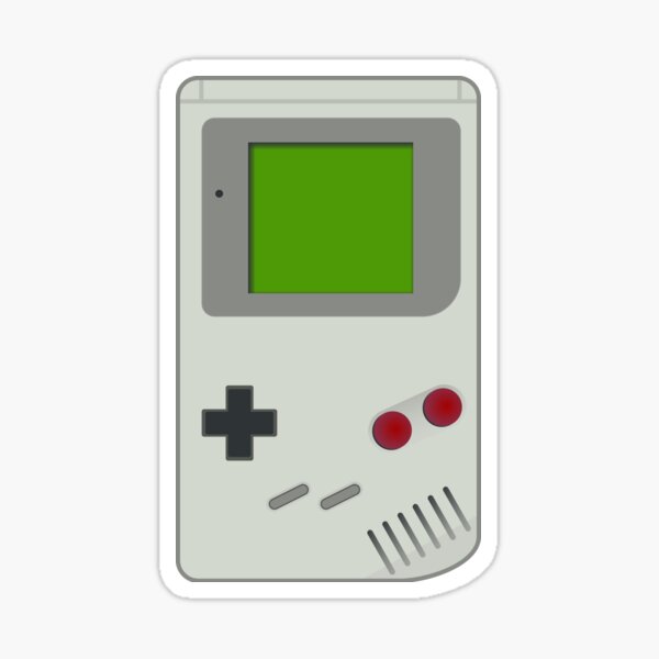Gameboy Stickers Redbubble - gameboy box roblox