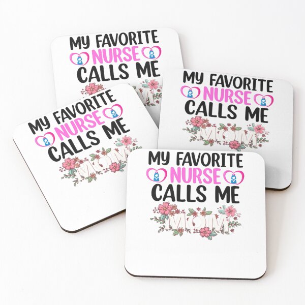 Item preview, My Favorite Nurse Calls Me Mom designed and sold by Mr Wolf.