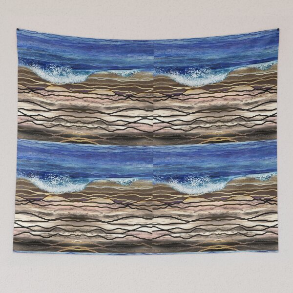 Item preview, Ocean Wave Beach Art Interior Decor Sea Landscape Art I  designed and sold by Irina Sztukowski.