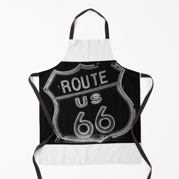 Item preview, Route 66 Neon Black & White Photograph designed and sold by davidbjones254.