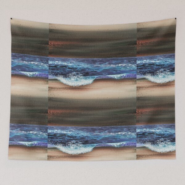 Item preview, Ocean Wave Beach Art Interior Decor Sea Landscape Art IV designed and sold by Irina Sztukowski.