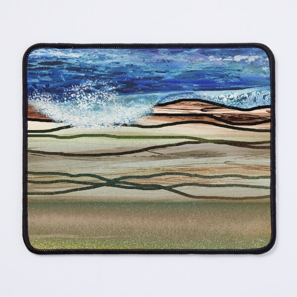 Item preview, Ocean Wave Beach Art Interior Decor Sea Landscape Art V designed and sold by Irina Sztukowski.