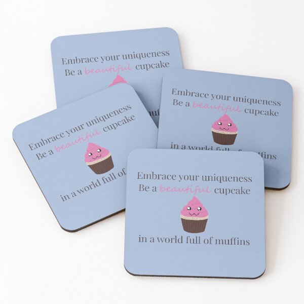 Item preview, Be a beautiful cupcake in a world full of muffins - graphic shirt designed and sold by Remijuice.