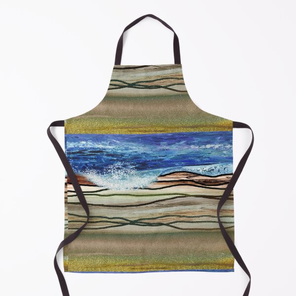 Item preview, Ocean Wave Beach Art Interior Decor Sea Landscape Art V designed and sold by Irina Sztukowski.