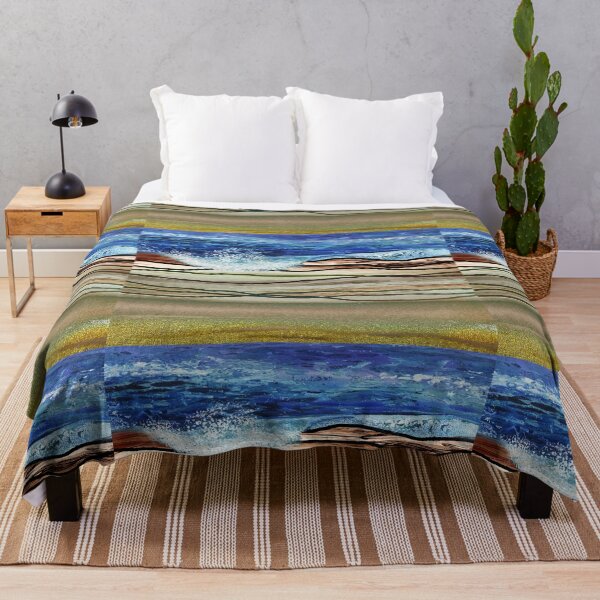 Item preview, Ocean Wave Beach Art Interior Decor Sea Landscape Art V designed and sold by Irina Sztukowski.