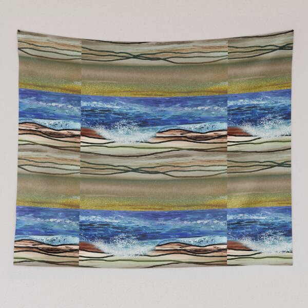 Item preview, Ocean Wave Beach Art Interior Decor Sea Landscape Art V designed and sold by Irina Sztukowski.