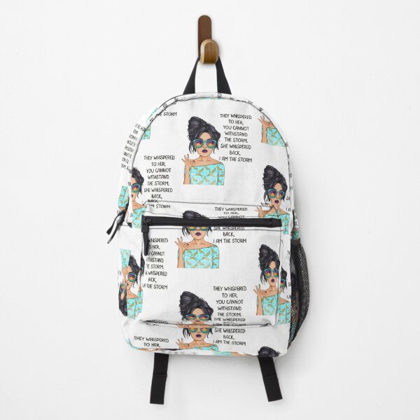 Item preview, I am the storm, Inspirational Gifts For Awesome People who like pop art and quotes about girl power designed and sold by Auntieck.
