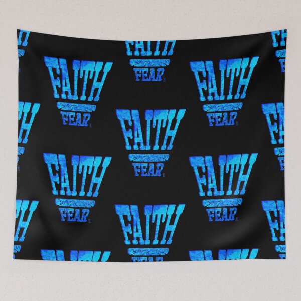 Item preview, Faith over fear designed and sold by Chillateez.