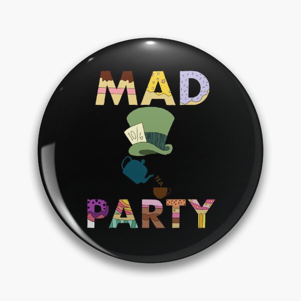 Item preview, Mad Hatter Tea Party Quote designed and sold by Emus.