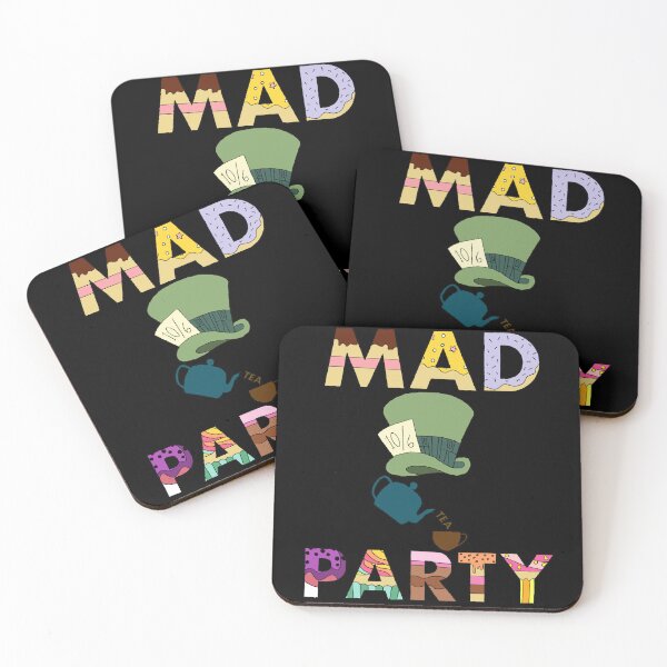 Item preview, Mad Hatter Tea Party Quote designed and sold by Emus.