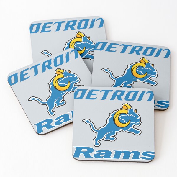 Item preview, Detriot Rams designed and sold by SwampfoxDesign.