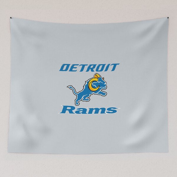 Item preview, Detriot Rams designed and sold by SwampfoxDesign.