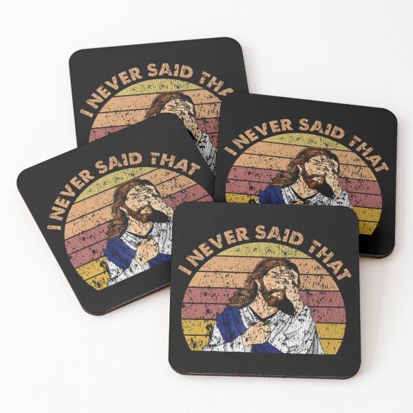 Item preview, I Never Said That Jesus designed and sold by GuusjeMol.
