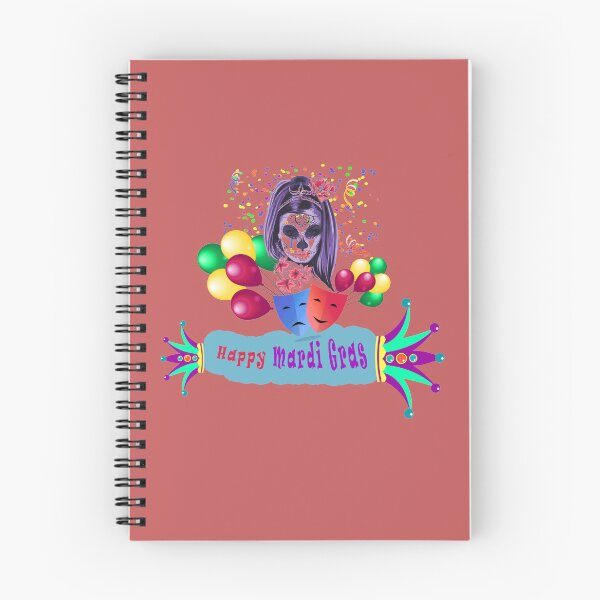 Item preview, Happy Mardi Gras, Annual Carnival, with masks and fireworks. designed and sold by ZEGO-Pixel.