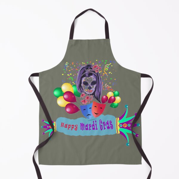 Item preview, Happy Mardi Gras, Annual Carnival, with masks and fireworks. designed and sold by ZEGO-Pixel.