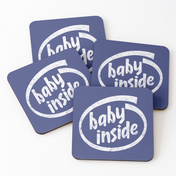 Item preview, Baby Inside - Distressed Design designed and sold by risible.