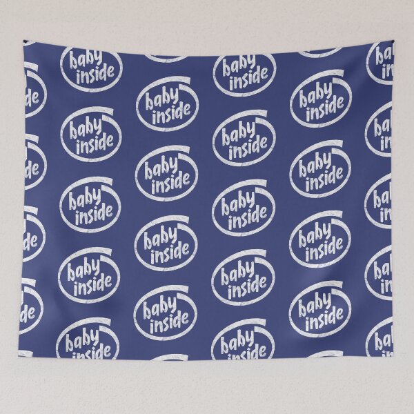 Item preview, Baby Inside - Distressed Design designed and sold by risible.