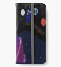 even cats dream of space iPhone Wallet/Case/Skin