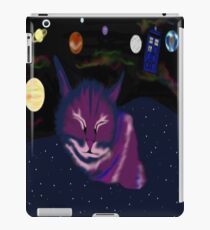even cats dream of space iPad Case/Skin