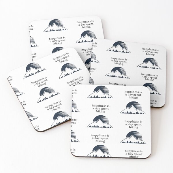 Item preview, Happiness is a Day Spent Hiking  designed and sold by Zandria Kajewski.