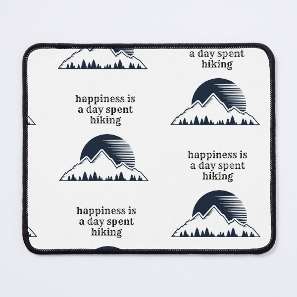 Item preview, Happiness is a Day Spent Hiking designed and sold by Zandria Kajewski.