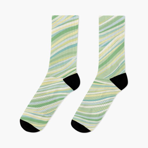 Item preview, Wavy Lines Light Green designed and sold by tryinart.