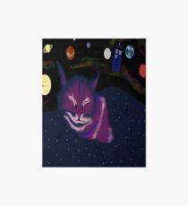 even cats dream of space Art Board