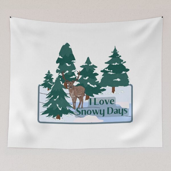 Item preview, I Love Snowy Days designed and sold by Farra Rania.