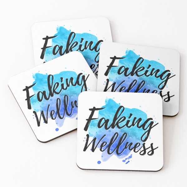 Item preview, Faking Wellness designed and sold by Elle  Hazlett.