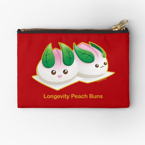 Item preview, Punny Buns: Peach Bunny Buns designed and sold by kimchikawaii.