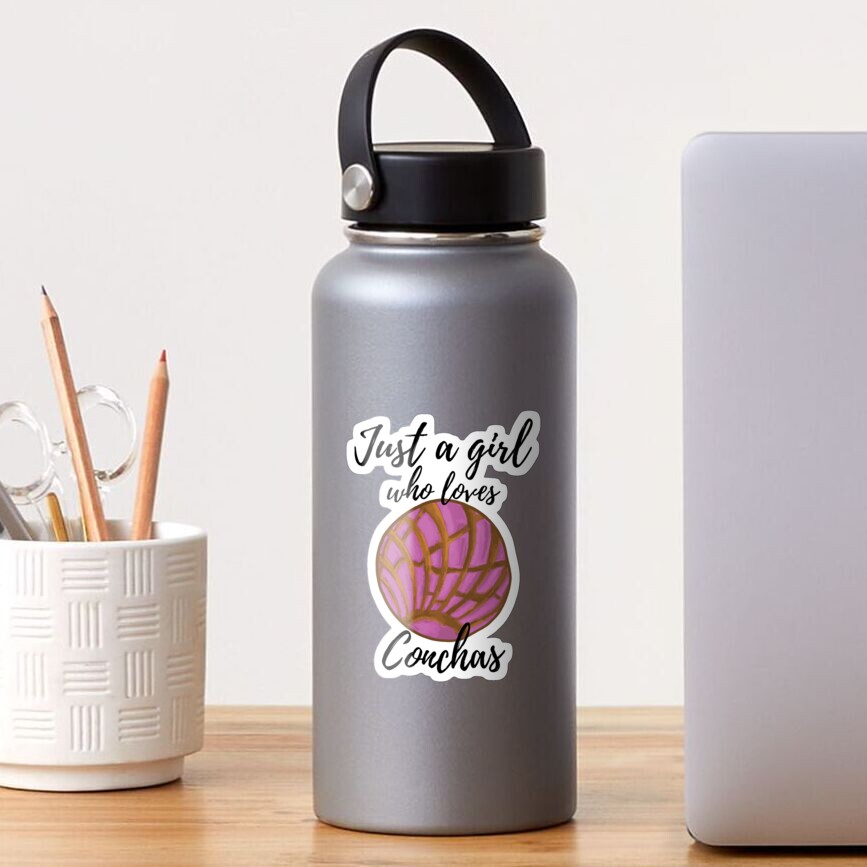Just Girl Who Loves Conchas Spanglish Pan Dulce Sticker