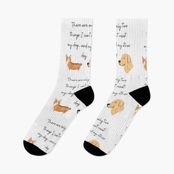 Item preview, There are only two things I can't resist: my dog....and my dog.  designed and sold by Lisaarts.