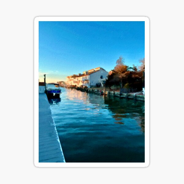 Item preview, Boat Docks on the Bay designed and sold by Pamela Storch.