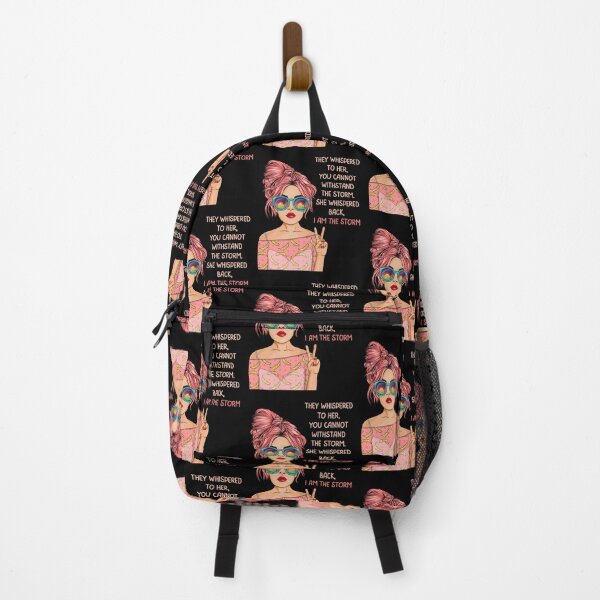 Item preview, I am the storm, Inspirational Gifts For Awesome People who like pop art and quotes about girl power designed and sold by Auntieck.