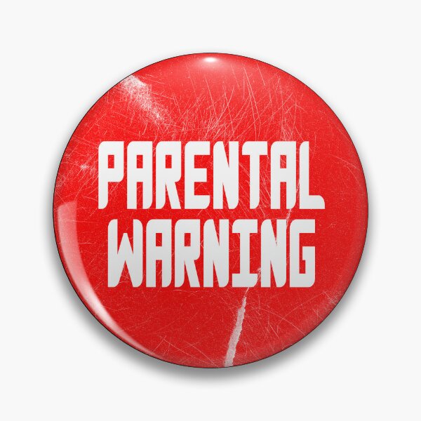 Item preview, Parental Warning Retro VHS Sticker designed and sold by wildeyemovies.